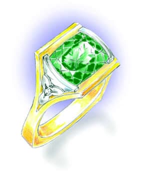 Making a Yellow Gold and Platinum Ring