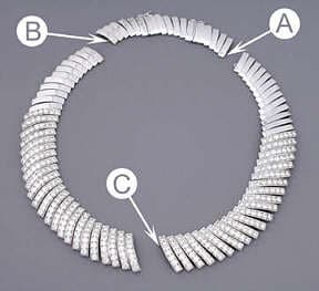 Moissanite Necklace Repair with Welding Technology