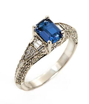950 Palladium: Gemstone Setting Considerations