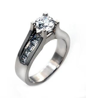 950 Palladium: Gemstone Setting Considerations