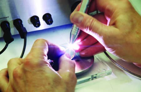 Testing the PUK 2 Precision Welder