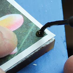 Tips for transferring patterns onto wax