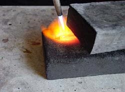 Alloying 22KT Gold for Granulation