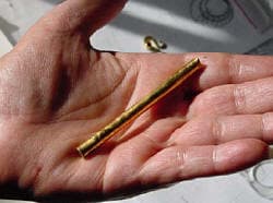 Alloying 22KT Gold for Granulation