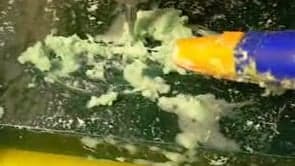 Battle Axe pendent 2 sided milling part2