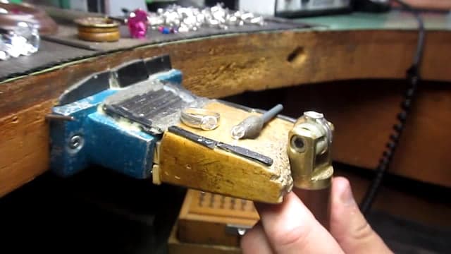 Bezel #2, Filing top of Bezel wall