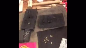 Making a 22 karat gold quadruple link neck chain #3