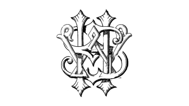 Monogram Pendant
