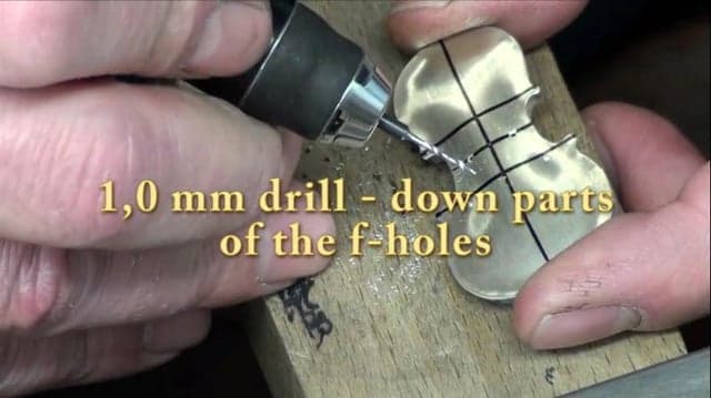 Part three – fabricate a violin