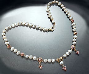 Cultured Baroque Pearl Necklace