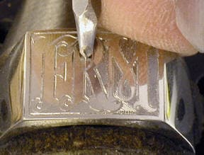 Signet Palladium Ring