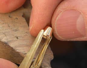 Installing New Tapered Bezels Using Tack-Welding Technology