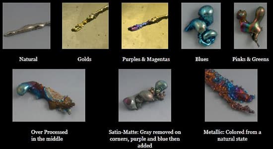 Coloring Titanium Sculptures with a Torch