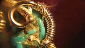 Coil and Waved Turquoise