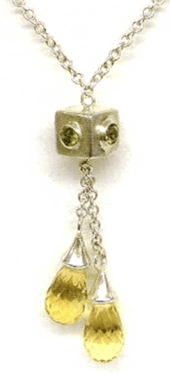 Jewelry Designs: Raindrops Pendant