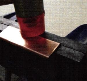 Fig 17. Straight line folding stake to make 120 degree angle