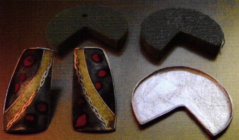 Fig 3. Various shapes made with this process