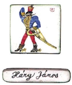 Miniature 6, 2007, enamel on copper, 3 x 3 cm