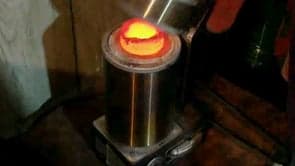 Lost Wax Casting Part 5 of 9 Casting the Silver