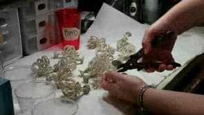 Lost Wax Casting Part 8 of 9 Cutting the sprues