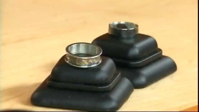 Mokume Gane Washer Ring