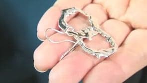 Reticulated Earrings with Jewelry Arts Institute