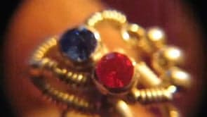 Ring Coil With Stones