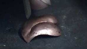 Tiffany Inspired Hollow Chain and Stone Set Heart Pendant  Part 2