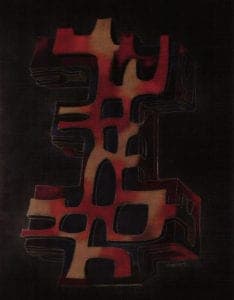 lmage #2 by Joseph Trippetti, 2008. Enamel on steel, '16