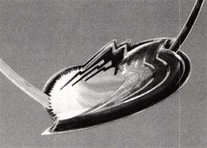 The Practice of Enameling: Kristin Anderson, Moon Ripple Necklace