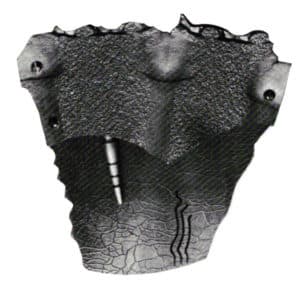 Heat-Induced Web Textures on Anodized Aluminum