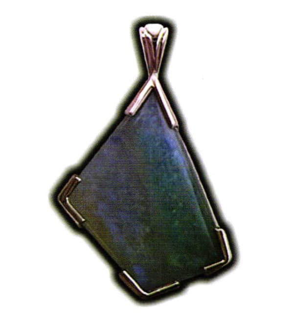 Fabricating a Free Form Opal Pendant