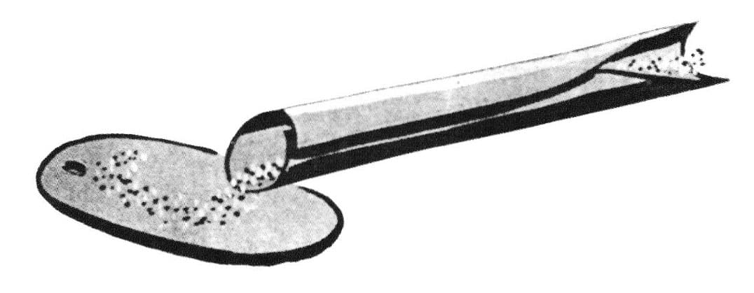 Applicator for Crumbs (Enamel Lumps)
