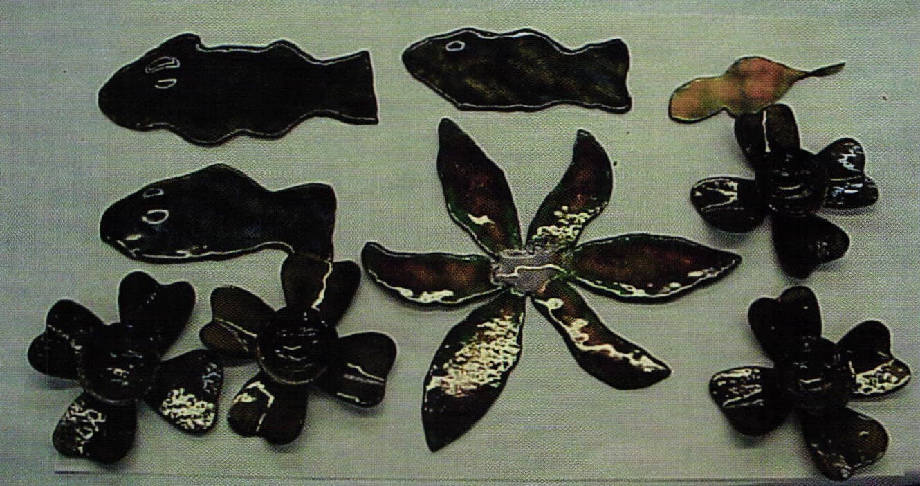 Blacksmith Enameling