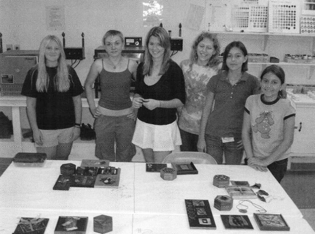 Campbell Folk School Enameling Class