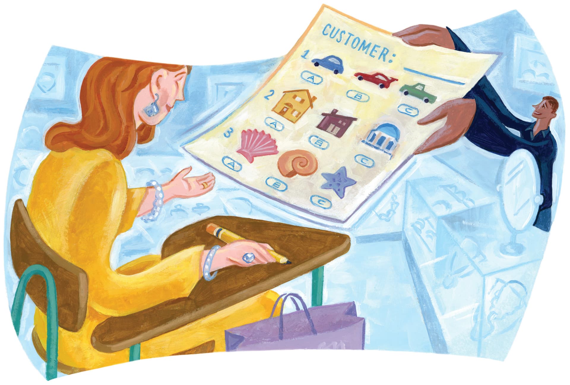 Administering a Client Personality Test