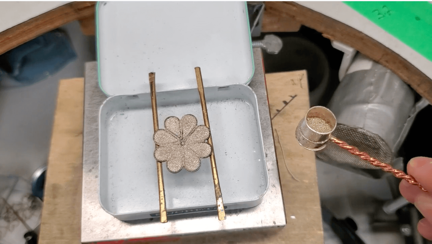 Learn How To Make Powder Solder for Filigree