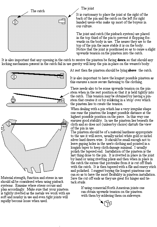Pinback Placement Hints