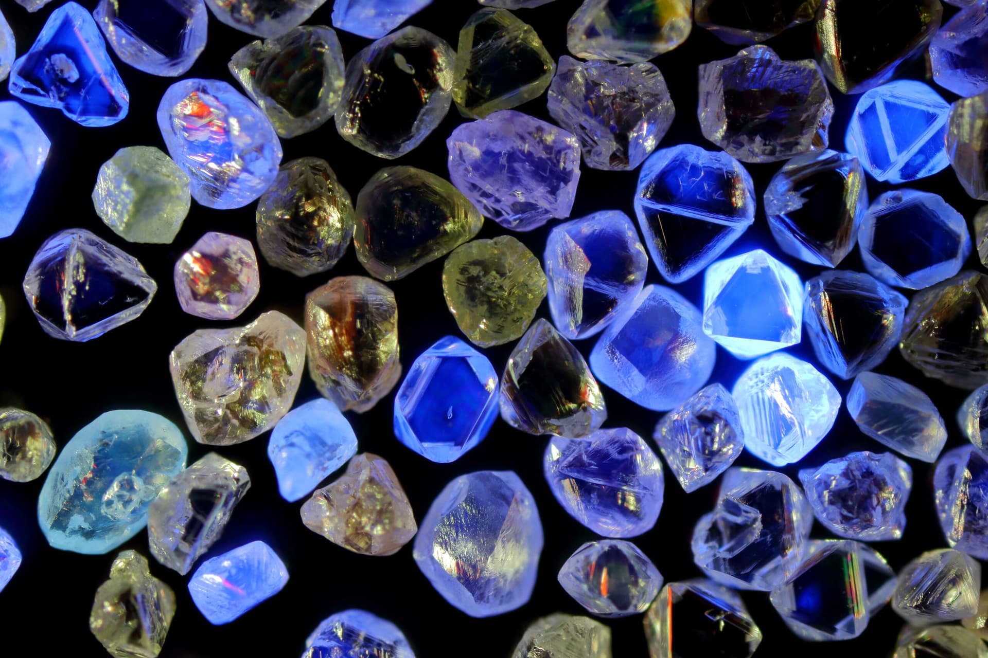 Gemstone Fluorescence