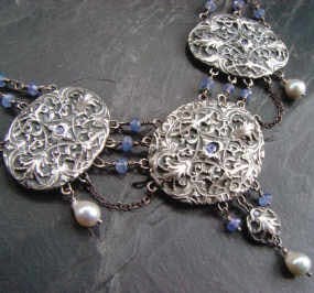 Victorian Ballgown Necklace - The Art of Self Promotion