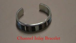 Channel Inlay Bracelet