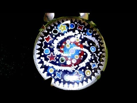 Jewellery Making Granulated Cloisonn Enamel Rock Crystal