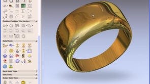 ArtCAM JewelSmith 2009 – Modelling in the 3D View