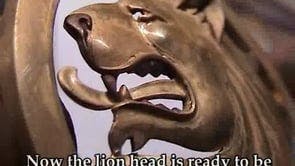 Lion’s head pendant