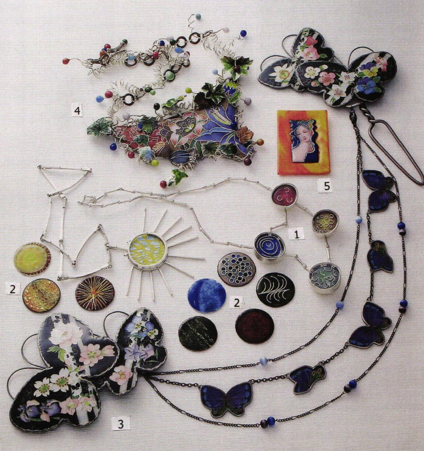 21st International Cloisonne Jewelry Contest 2008