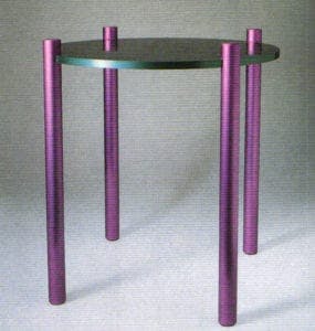 Aluminum Anodizing - Side Table