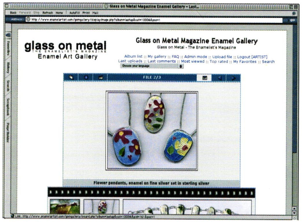 Online Enamel Art Gallery