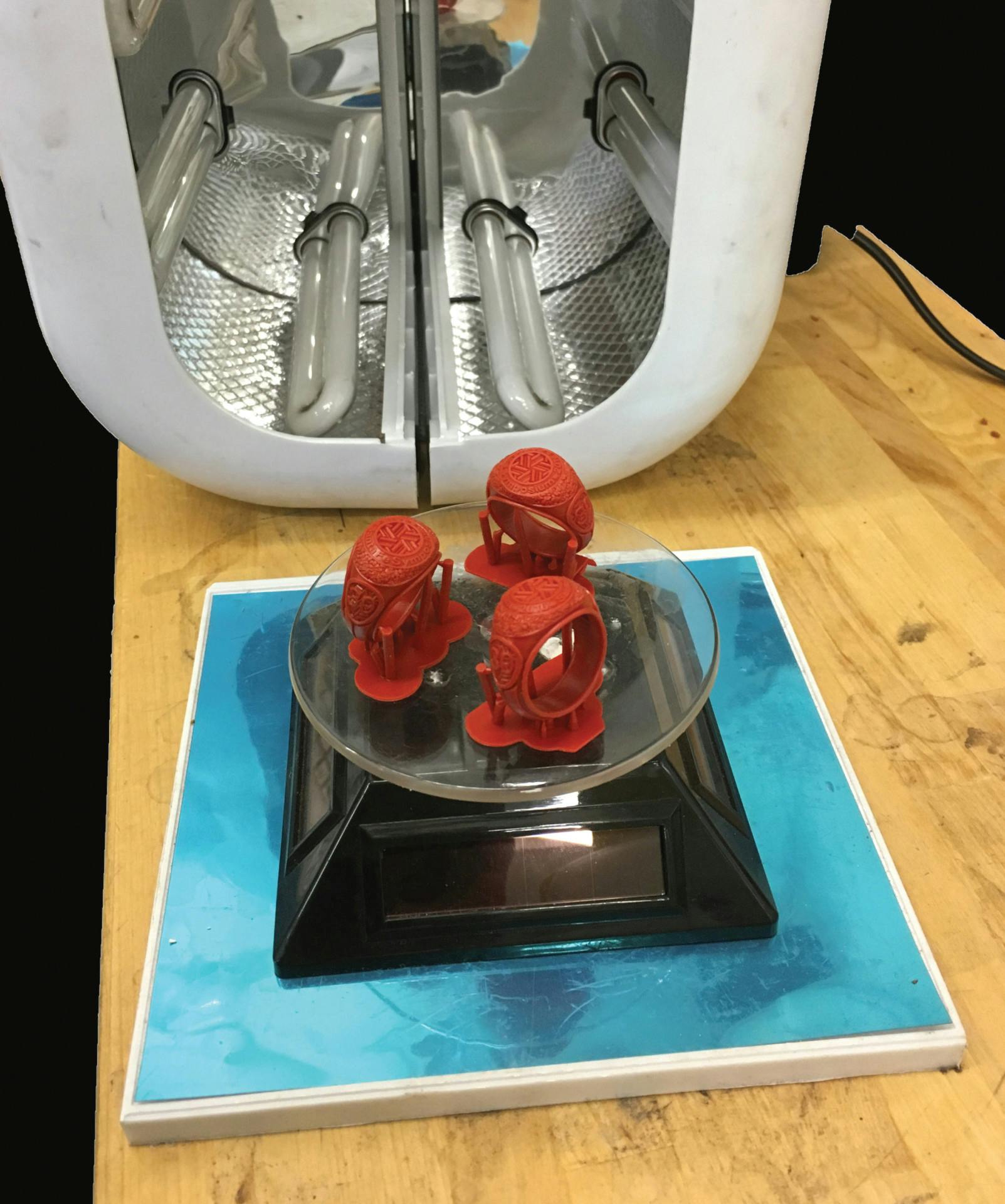 Preparing 3D Acrylic Photopolymer Patterns