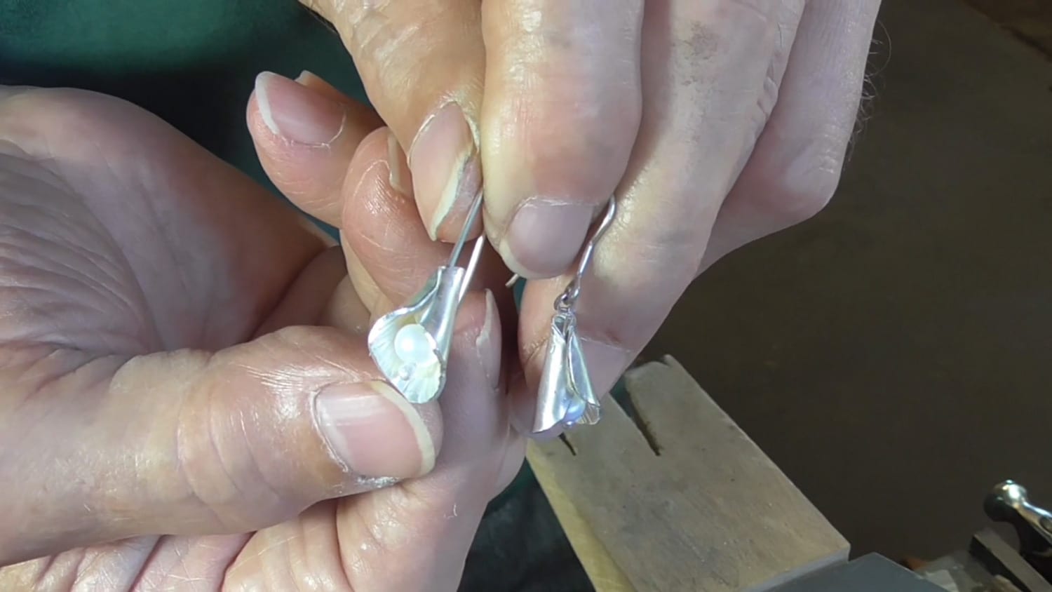 beginner drop earrings