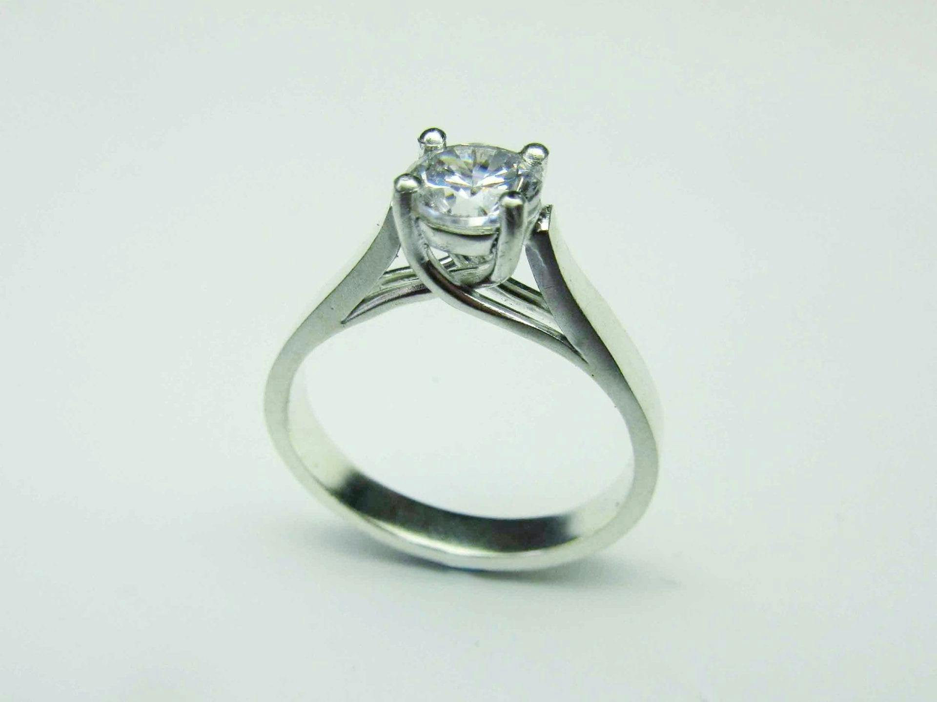How to Make a Crossover Basket Solitaire Ring